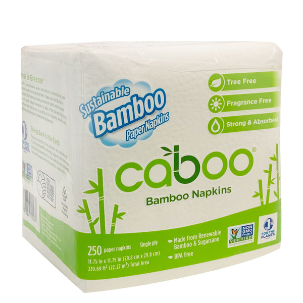 Caboo 100% Tree-less Paper Towels, 2x75ct